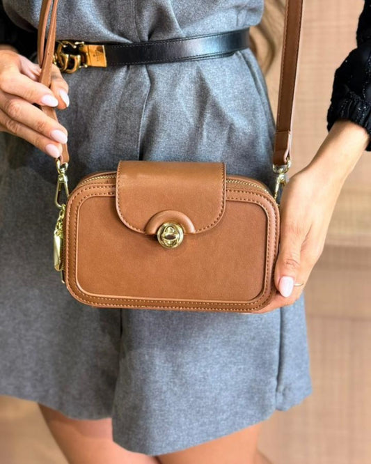 Bolsa Pavão de Ouro Caramelo 80775