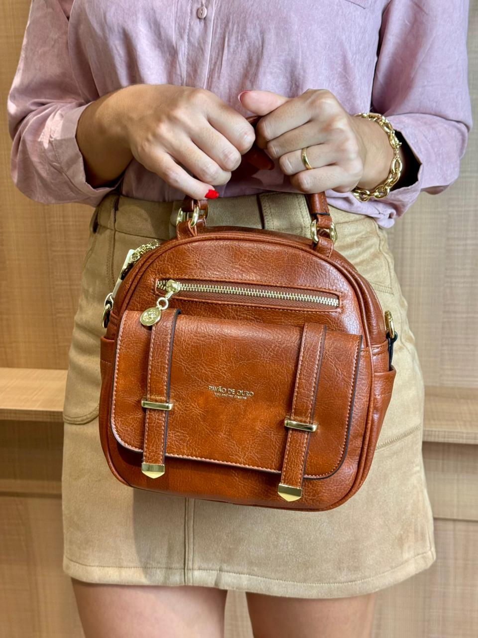 Bolsa pavao de ouro