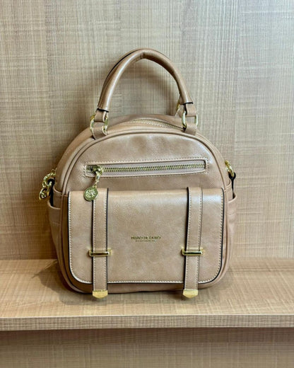 Bolsa Pavão de Ouro Bege claro (off-white)